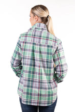 Load image into Gallery viewer, Hitchley &amp; Harrow - The LC Collection - Emerald Navy &amp; Hot Pink Linen Shirt
