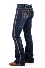 Load image into Gallery viewer, Hitchley &amp; Harrow Comfort Cut High Rise Richmond Beige Stitch Jeans
