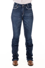 Load image into Gallery viewer, Hitchley &amp; Harrow Ultra High Rise Benton White Stitch Jeans
