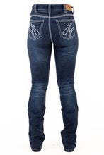Load image into Gallery viewer, Hitchley &amp; Harrow Ultra High Rise Benton White Stitch Jeans
