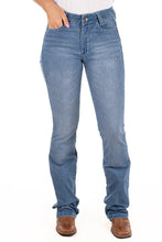 Load image into Gallery viewer, Hitchley &amp; Harrow Ultra High Rise Jacksonville Baby Blue Stitch Jeans
