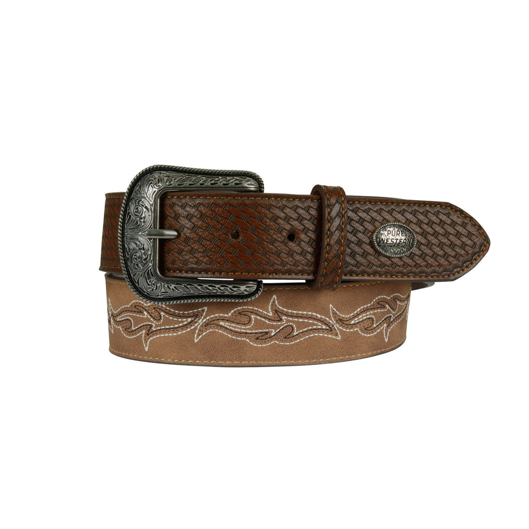 PURE WESTERN MENS WILSON BELT