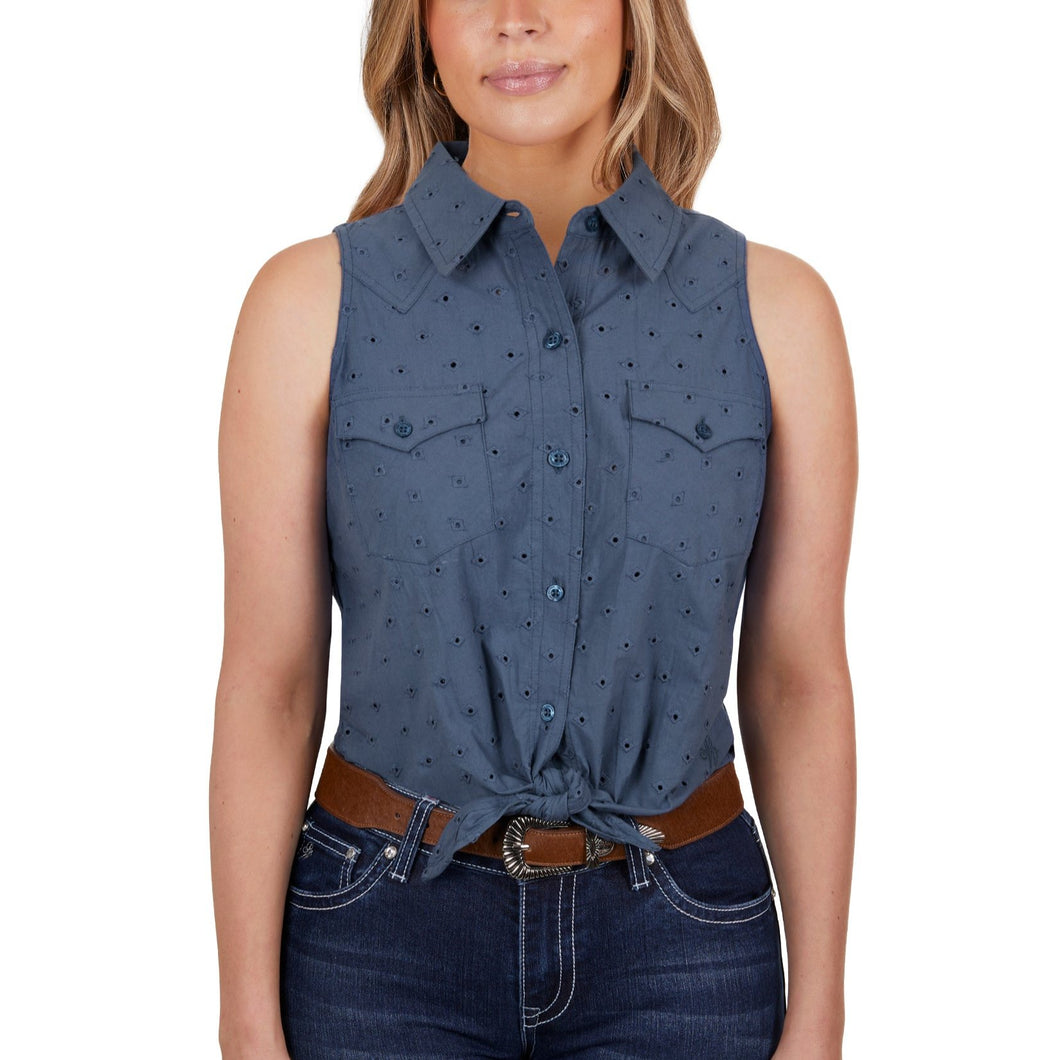 Pure Western Womens Lola Short Sleeve Shirt