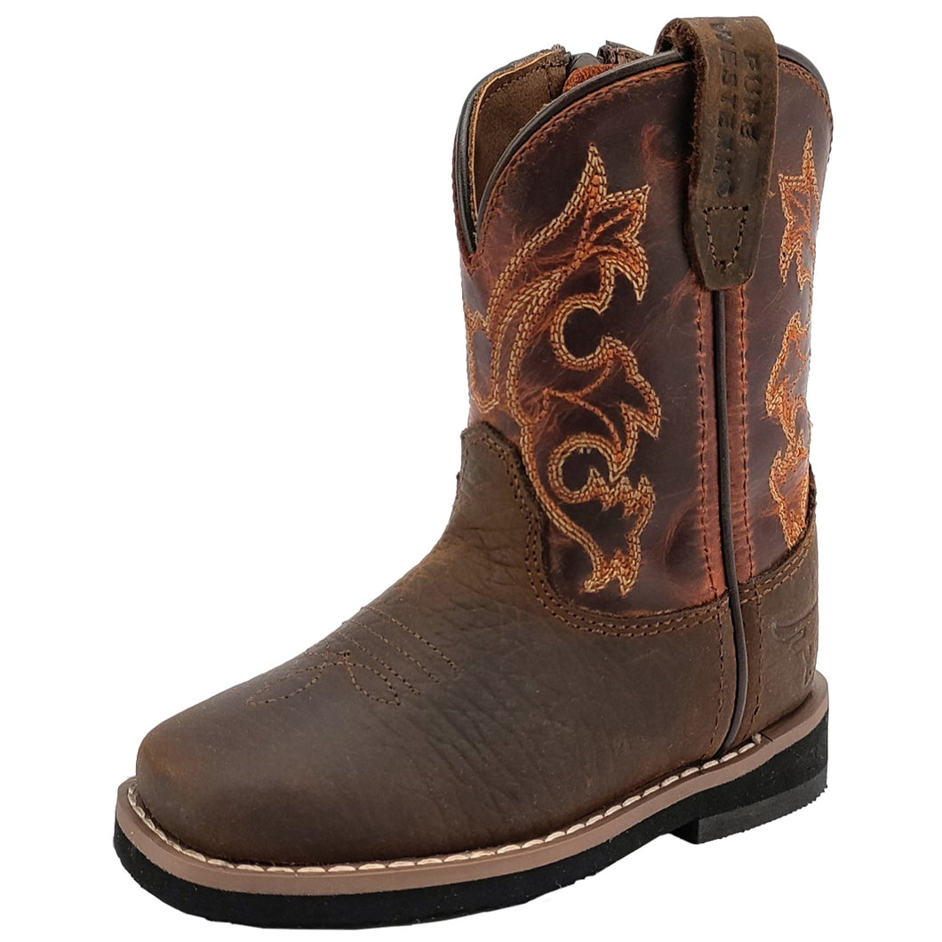 PURE WESTERN TODDLERS BARRETT BOOTS