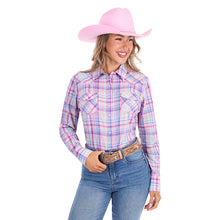 Load image into Gallery viewer, Pure Western Womens Kari Long Sleeve Shirt
