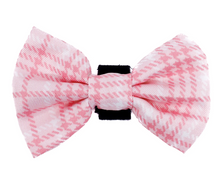 Load image into Gallery viewer, Pablo &amp; Co Pink Houndstooth Bow Tie
