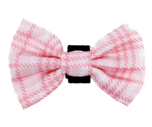Load image into Gallery viewer, PABLO &amp; CO PINK HOUNDSTOOTH BOW TIE
