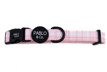 Load image into Gallery viewer, PABLO &amp; CO PINK HOUNDSTOOTH COLLAR

