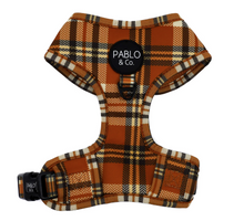Load image into Gallery viewer, Pablo &amp; Co Vintage Plaid Adjustable Harness
