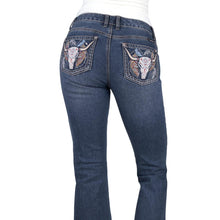 Load image into Gallery viewer, Pure Western Womens Bec Boot Cut Jeans - 34 Leg
