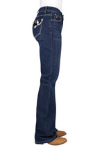 Load image into Gallery viewer, PURE WESTERN WOMENS PIA RIDER JEANS - 36 LEG
