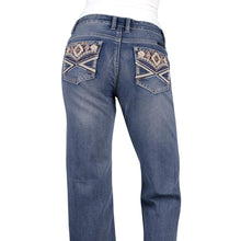 Load image into Gallery viewer, PURE WESTERN WOMENS RUE STRAIGHT LEG JEANS - 34 LEG
