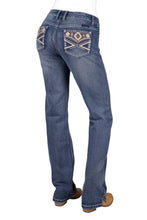 Load image into Gallery viewer, PURE WESTERN WOMENS RUE STRAIGHT LEG JEANS - 34 LEG
