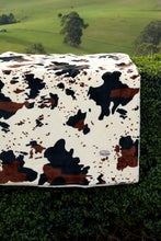 Load image into Gallery viewer, Pure Western Cow Print Snuggle Blanket
