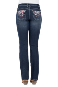 PURE WESTERN WOMENS ADELINE BOOT CUT JEANS