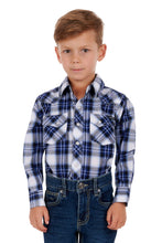 Load image into Gallery viewer, PURE WESTERN BOYS MITCHELL LONG SLEEVE SHIRT
