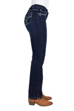 Load image into Gallery viewer, PURE WESTERN WOMENS ODA STRAIGHT LEG JEANS
