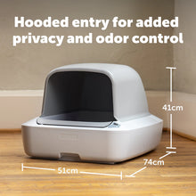 Load image into Gallery viewer, PetSafe ScoopFree Crystal Pro Self-Cleaning Litter Box
