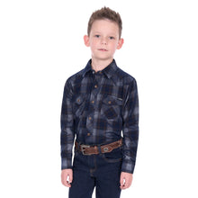 Load image into Gallery viewer, Pure Western Boys Harley Long Sleeve Shirt
