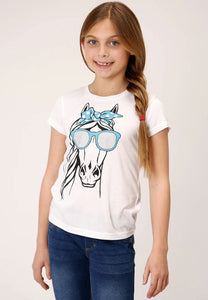 ROPER GIRLS FIVE STAR COLLECTION SHORT SLEEVE TEE
