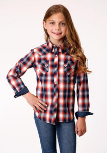 ROPER GIRLS WEST MADE COLLECTION LONG SLEEVE SHIRT