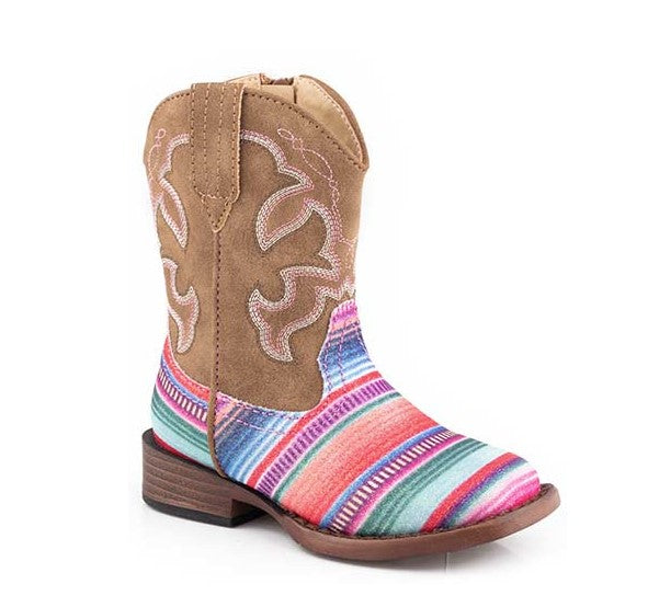 Roper Kids Glitter Serape