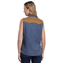 Load image into Gallery viewer, Roper Womens Five Star Collection Sleeveless Blouse
