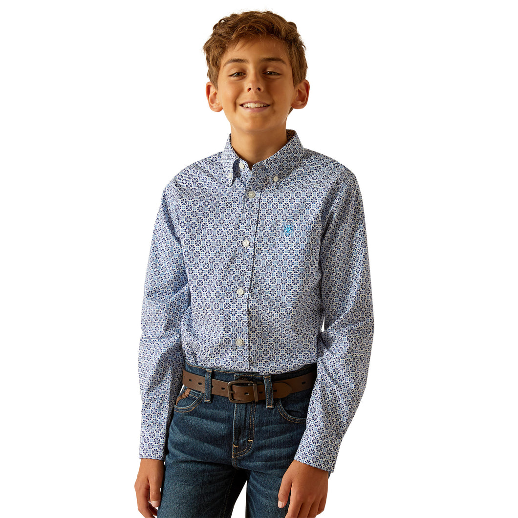 Ariat Boys Perry Long Sleeve Shirt