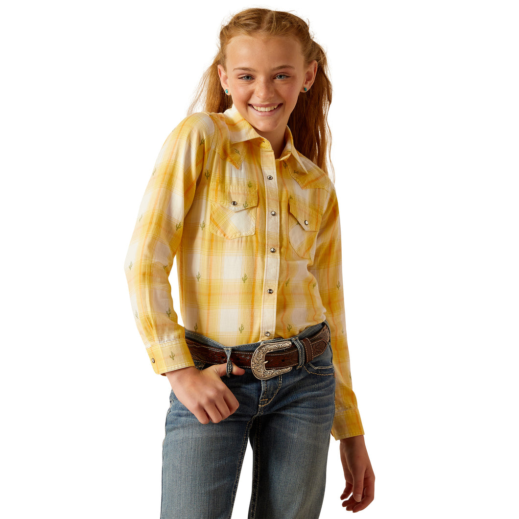 Ariat Girls Glenrock Long Sleeve Shirt