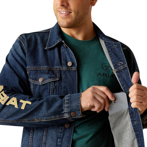 Ariat Mens Denim Team Trucker Jacket