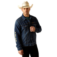 Load image into Gallery viewer, Ariat Mens Denim Team Trucker Jacket
