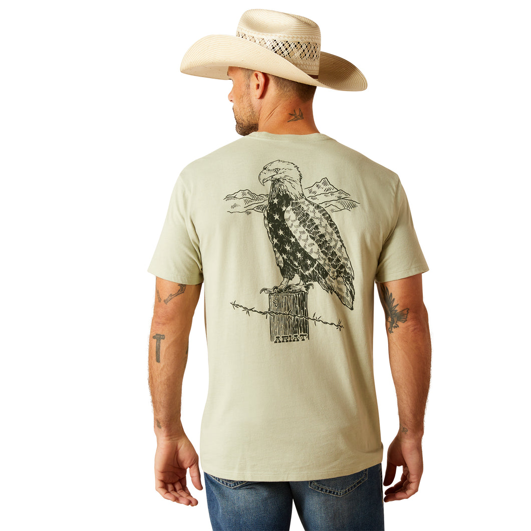 Ariat Mens Eagle Flag Tee