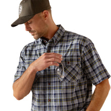 Load image into Gallery viewer, Ariat Mens Rebar Made Tough Durastretch Short Sleeve Work Shirt
