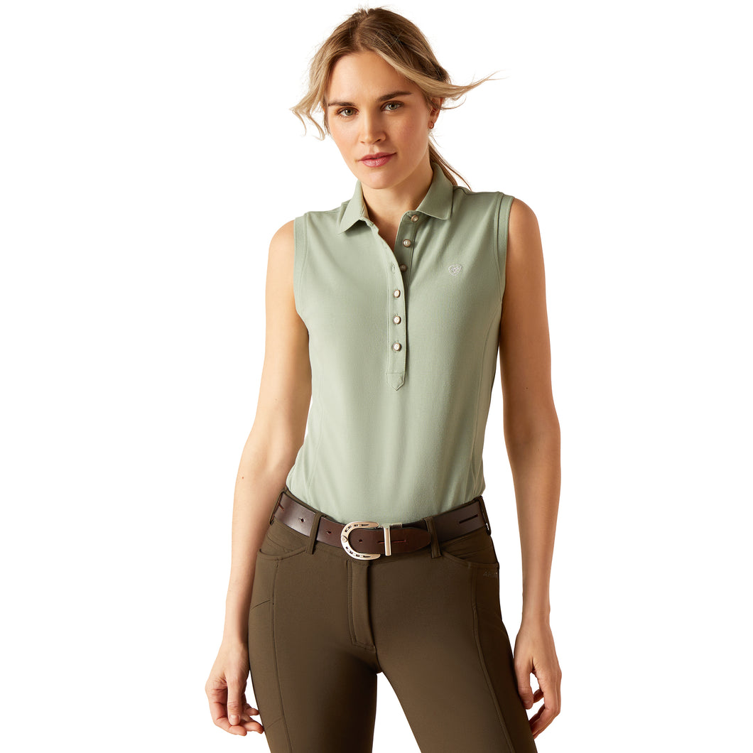 Ariat Womens PRIX 2.0 sleeveLESS polo