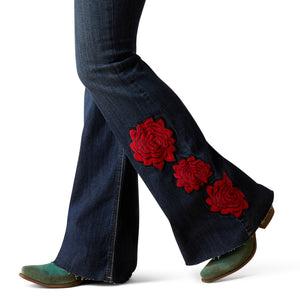 Ariat Womens Rodeo Quincy High Rise Flare Jeans