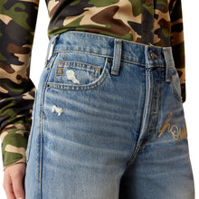 Load image into Gallery viewer, Ariat Womens Rodeo Quincy Ultra High Rise Straight Leg Crop Tomboy Jeans
