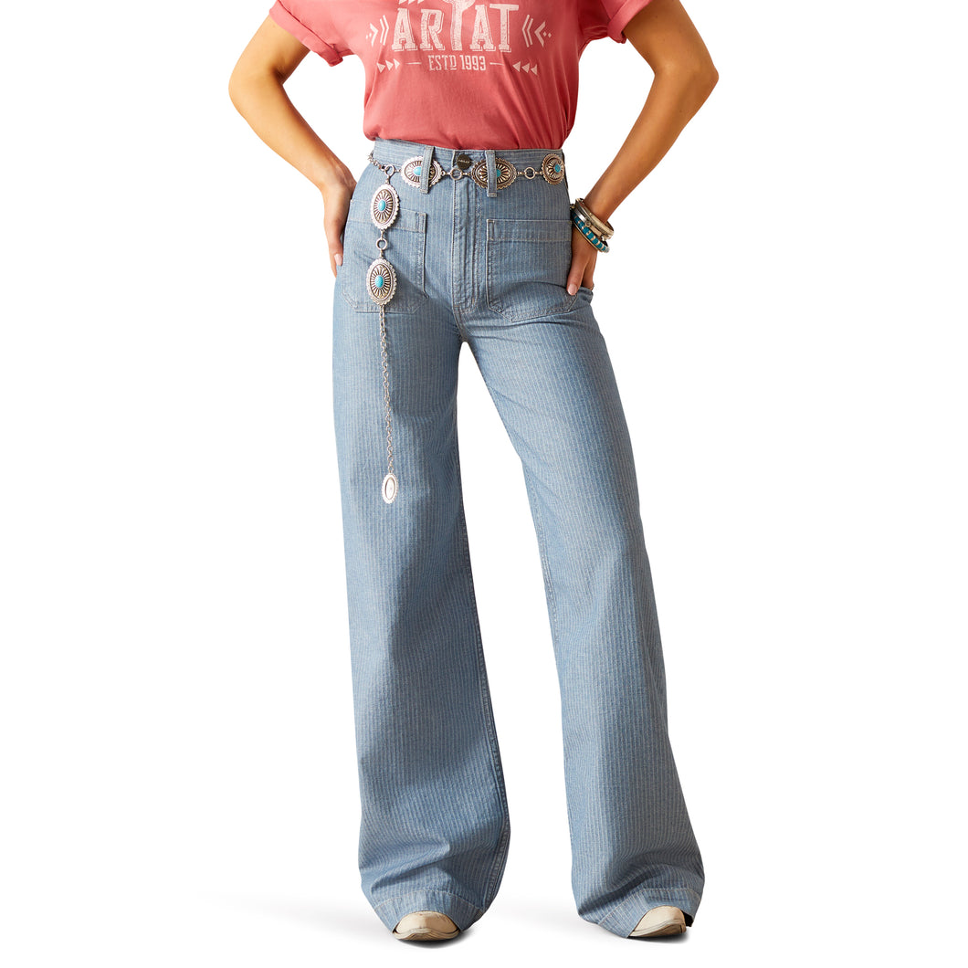 Ariat Womens HIGH rise JAZMINE wide jeans