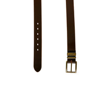 Load image into Gallery viewer, Syd Hill Drovers Leather Belt with Brass Buckle
