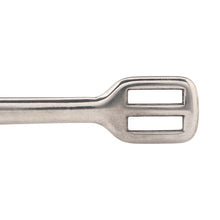Load image into Gallery viewer, Swan Neck Dressage Spurs with Plain Knob
