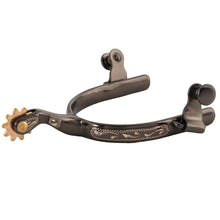 Load image into Gallery viewer, Midnight Silver Roping Spurs

