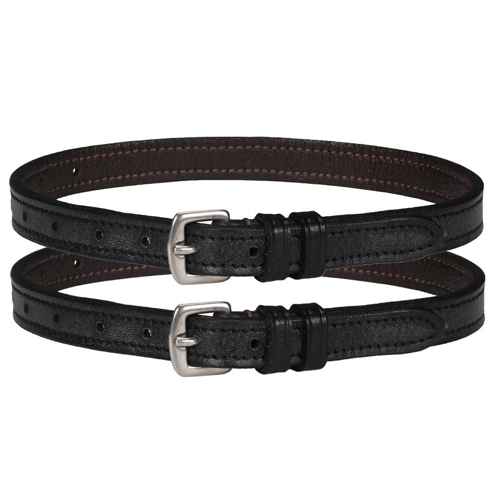 Landsborough English Spur Straps - Edge Stitched