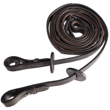Load image into Gallery viewer, Jeremy &amp; Lord Covered Leather Grip Stop Rein Nappa
