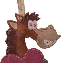 Load image into Gallery viewer, Horse Sense Suede Stall Love Heart Horse Toy

