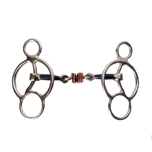 TOPRAIL EQUINE BANDIT SWEET IRON 5 RING BIT
