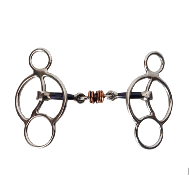 TOPRAIL EQUINE BANDIT SWEET IRON 5 RING BIT