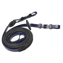 Load image into Gallery viewer, Rubber Grip Reins With Buckle
