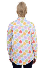 Load image into Gallery viewer, Hard Slog Womens Polly Half Button Long Sleeve Shirt
