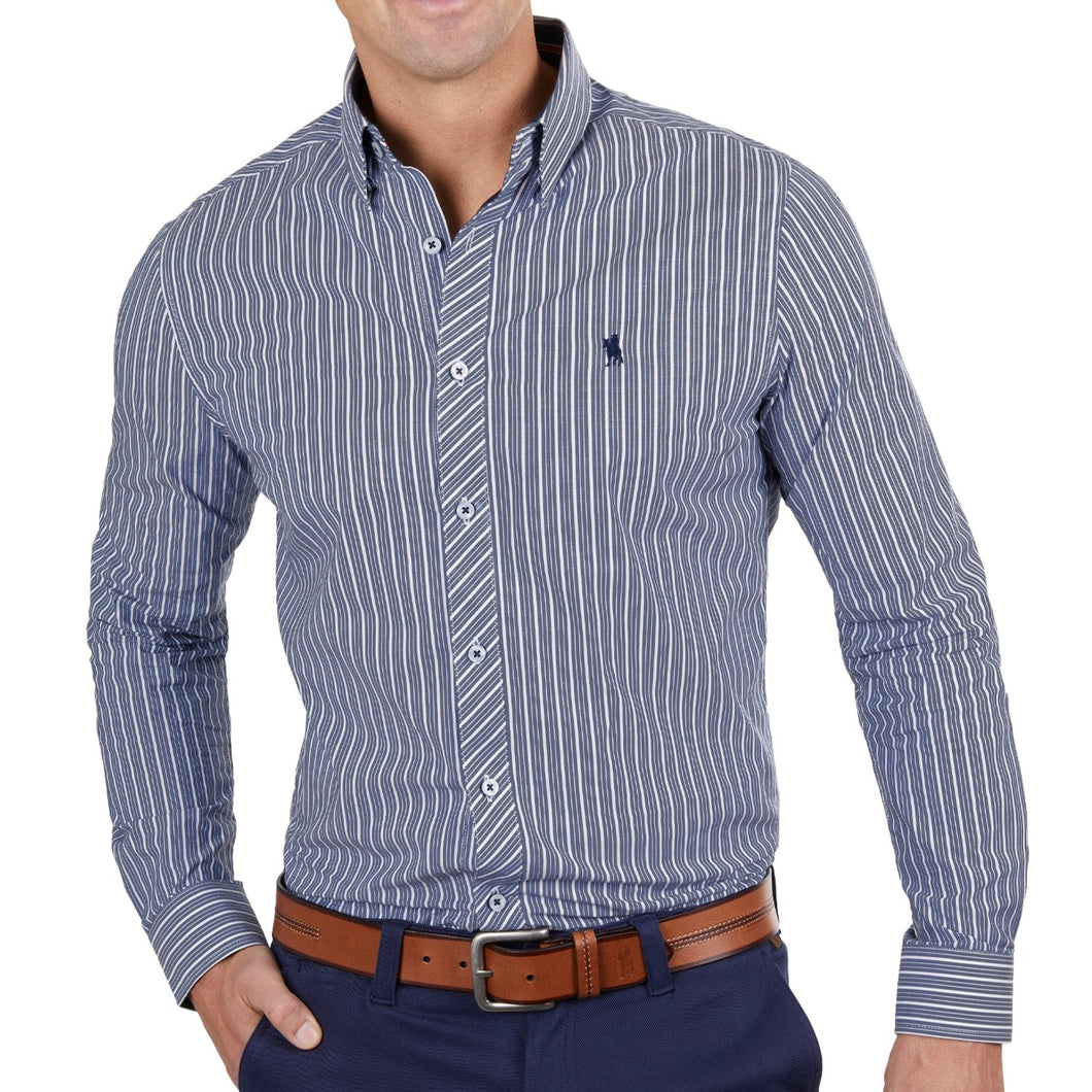 THOMAS COOK MENS HUGH TAILORED LONG SLEEVE SHIRT
