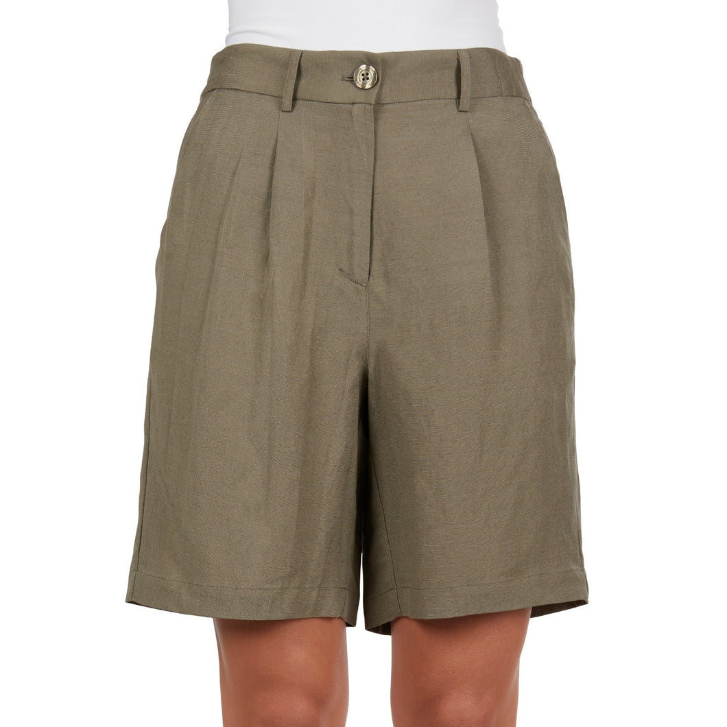 THOMAS COOK WOMENS ISABEL LINEN SHORTS