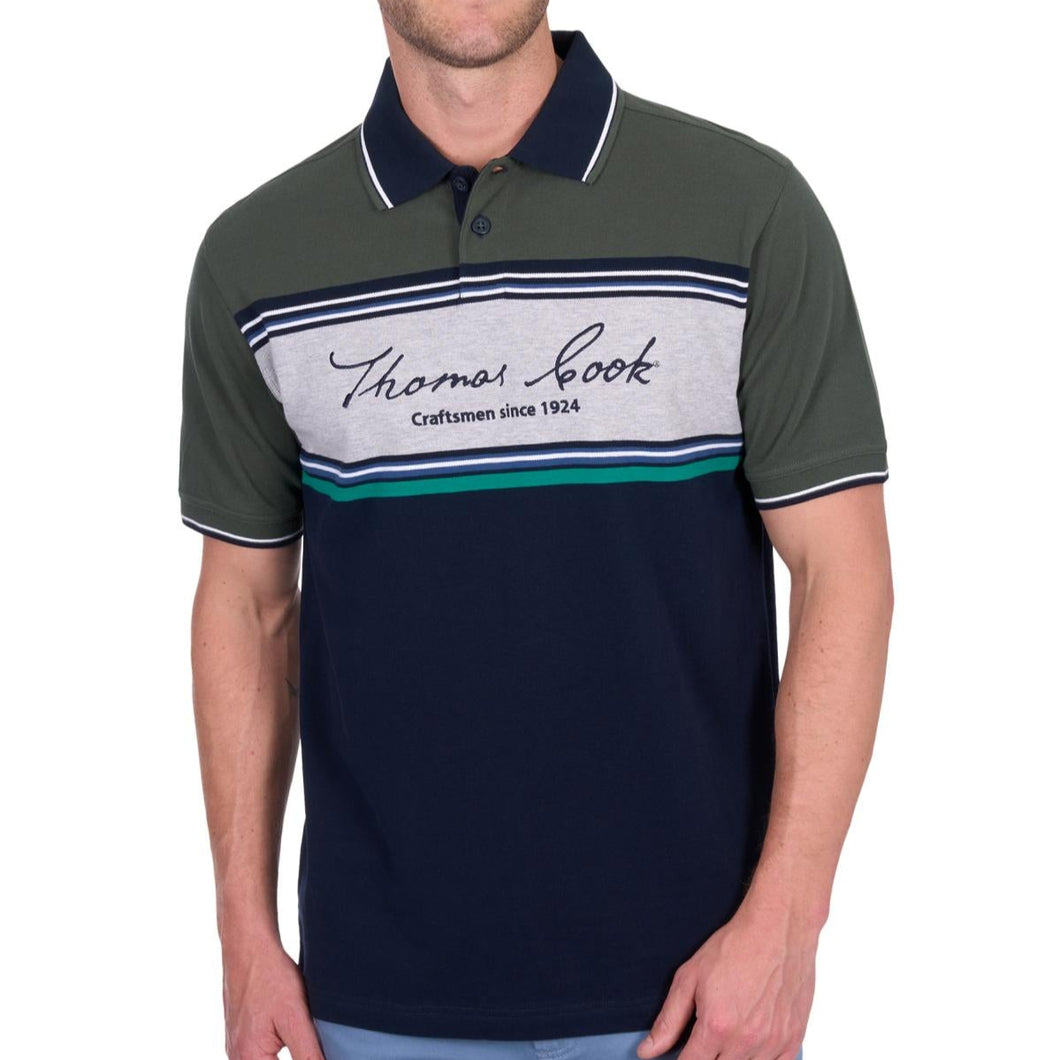 Thomas Cook Mens Andy Tailored Short Sleeve Polo